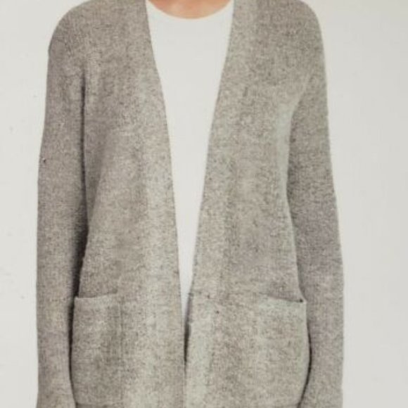 CK Jeans Grey Knit Cardigan - Picture 1 of 4